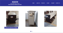 Desktop Screenshot of electrotechpowersolution.com
